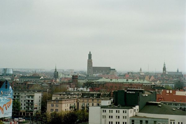 Blick auf Innenstadt mit Elisabethkirche