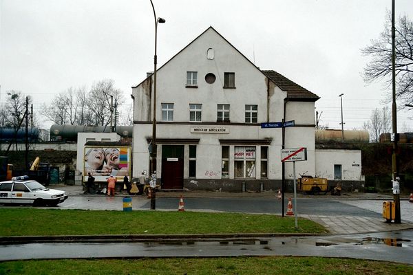 Foto vom kleinen Nikolaitorbahnhof